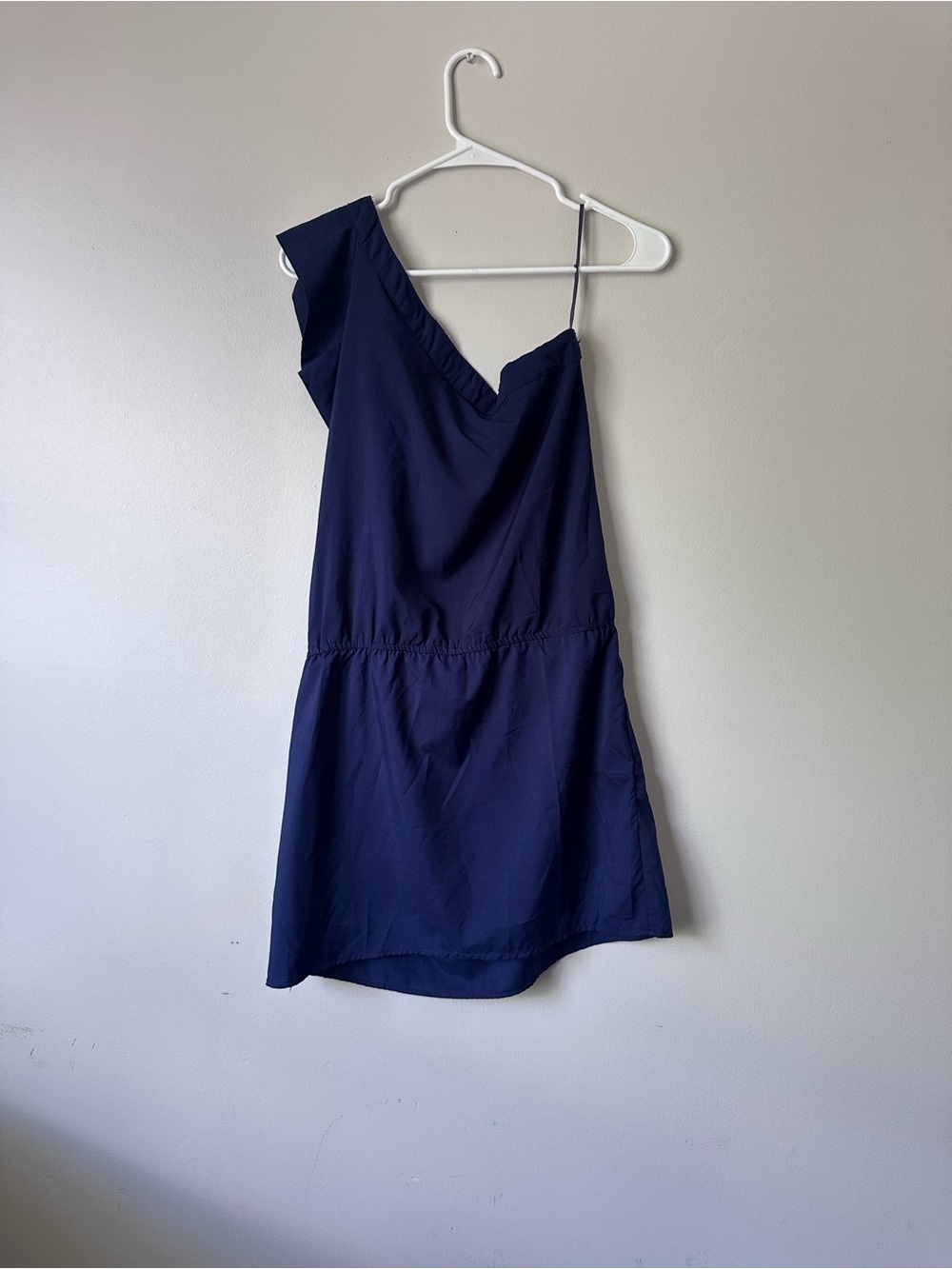 Angie Navy One-Shoulder Studded Mini Dress - Picture 5 of 5
